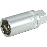 Lang Tools 529 3/8" Drive Magnetic Spark Plug Socket, 13/16" Diameter