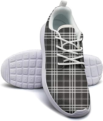 plaid tennis shoes