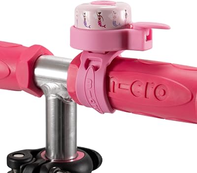 Micro Mermaid Pattern Handlebar Bell for Bikes & Scooters