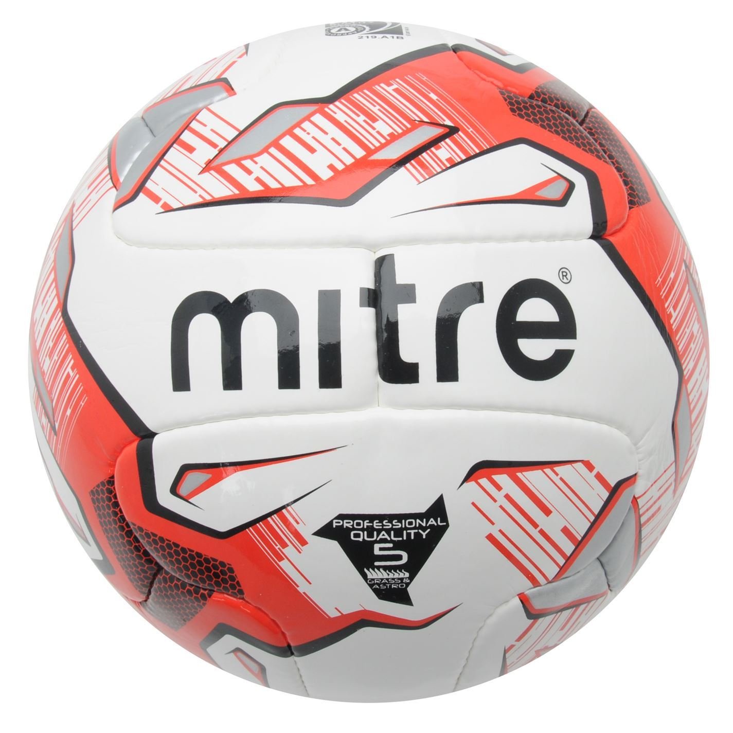 Mitre Max Blanco/Rojo/Negro De Fútbol Balón de fútbol Calidad ...