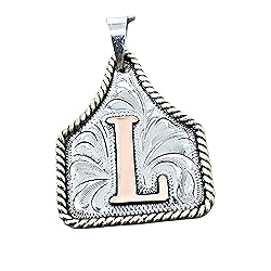 Custom Handmade Cow Tag Western Necklace with