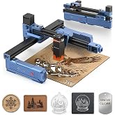 Artilume Laser Engraver 3000mW Laser Engraving Machine | 200x150mm Work Area Compact Desktop Design, Foldable Detailed Results for DIY Crafts and Small Projects for DIY,Wood,Acrylic