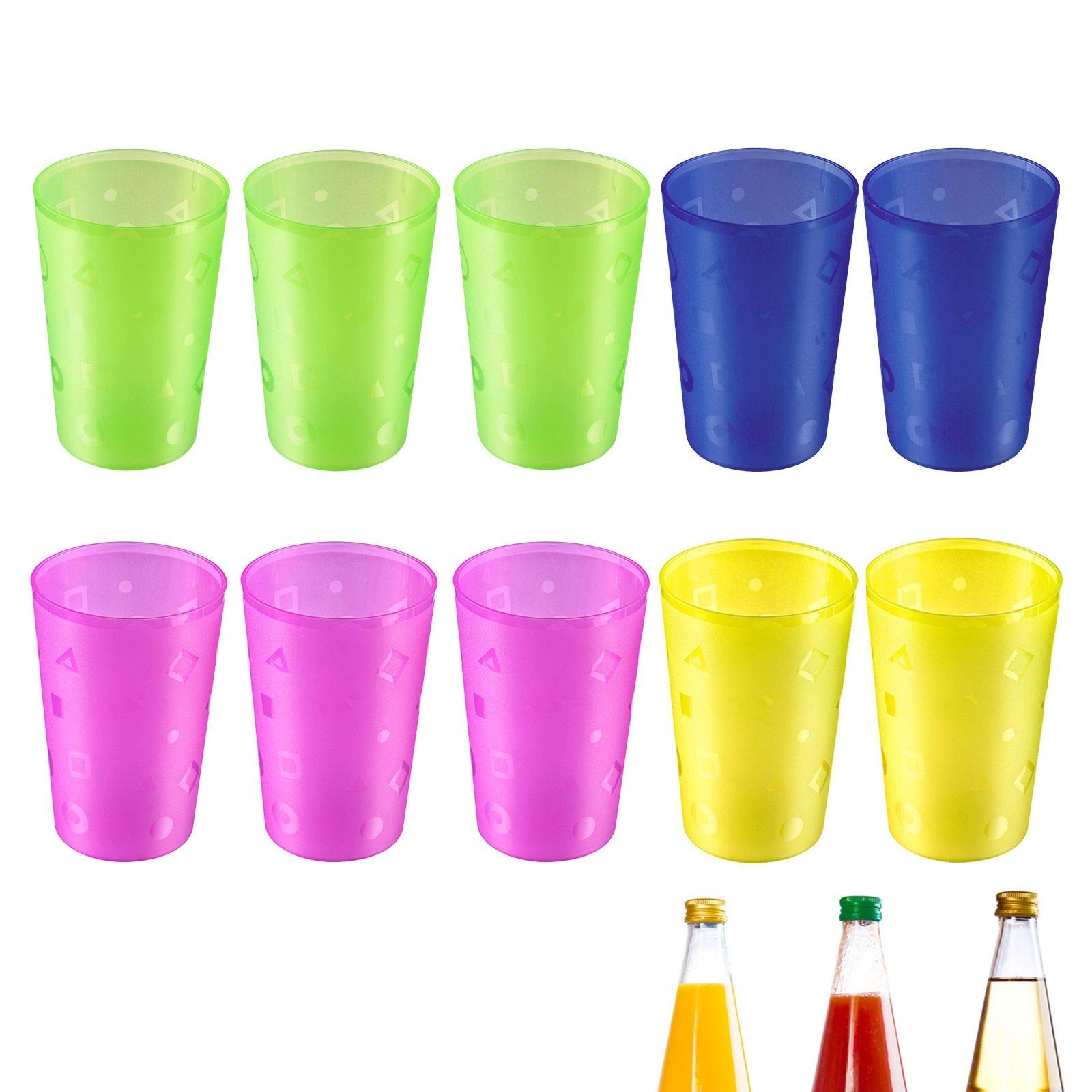 Westmark Drinking Cup, 10 pieces, Assorted colours, Volume: 0.3 l, Plastic, Trend, 510822E2