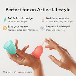 Lena Menstrual Cups, Reusable Period