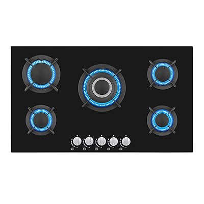 Empava 34" Gas Cooktop with 5 Burners for Efficient Cooking