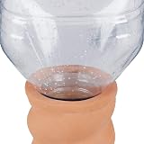 Relaxdays Clay Watering Cones Set of 4, Terracotta, 1.5L Bottles view 6