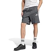 adidas Mens Essentials 3-Stripes Fleece 9-inch Shorts
