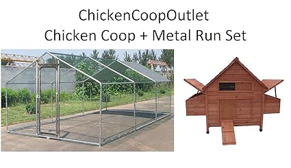 Amazoncom Chickencoopoutlet Wood 62 Chicken Coop W6 Nexting