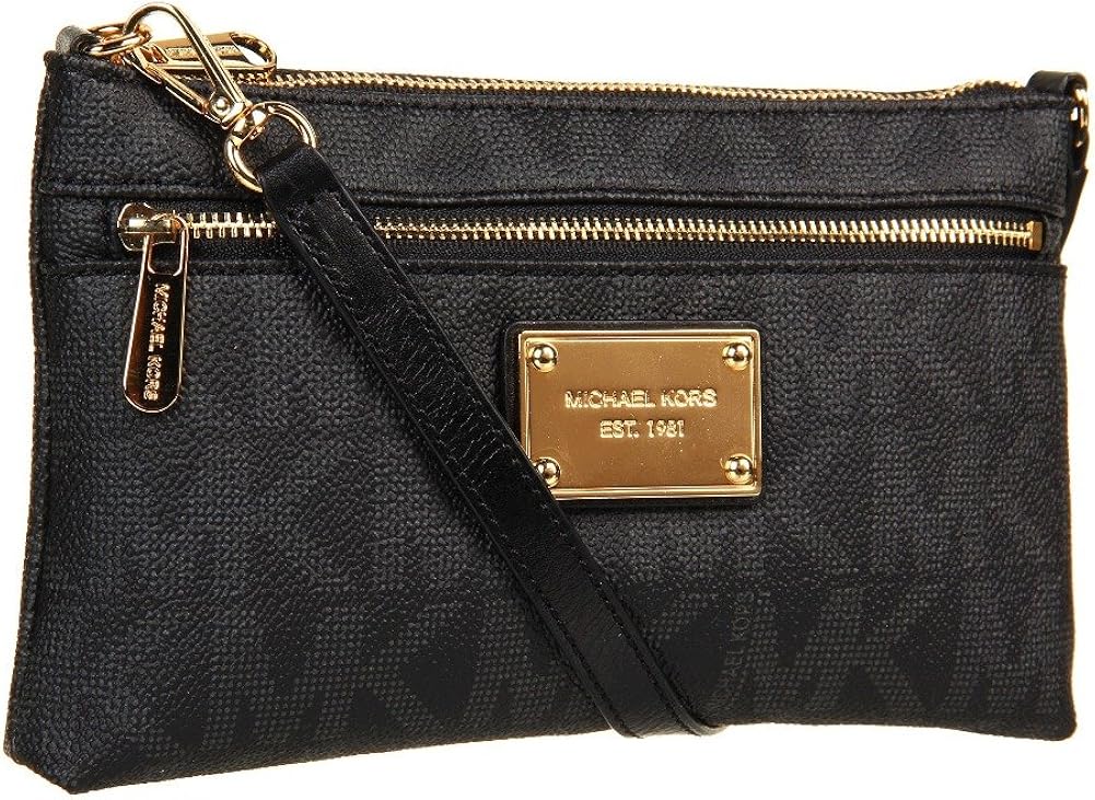 Michael Kors Jet Set Large Wristlet, MK Signature PVC