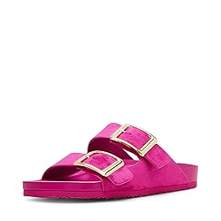 Madden Girl Women's Bodiee Slide Sandal, Fuschia