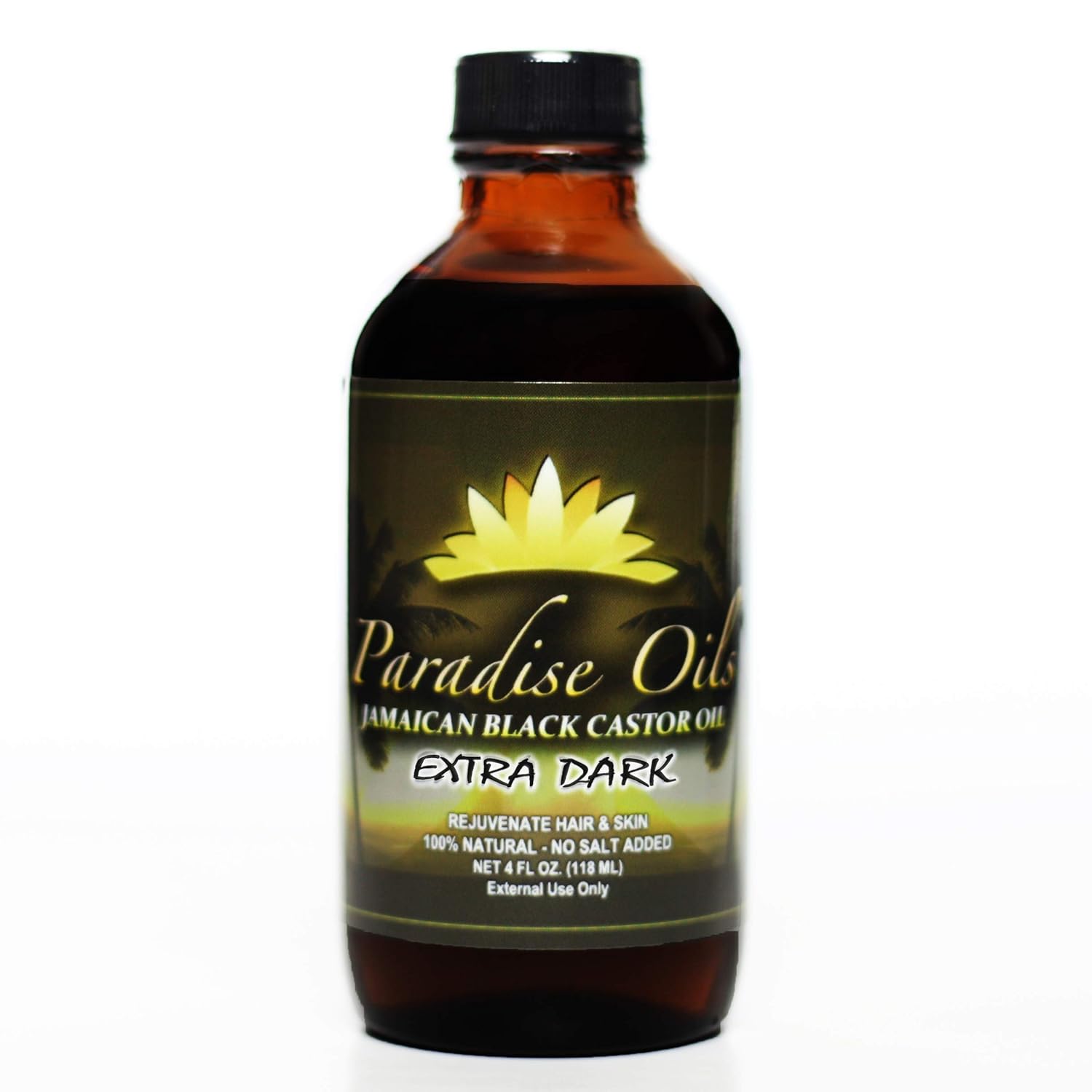 Paradise Oils Jamaican Black Castor Oil Extra Dark 4oz