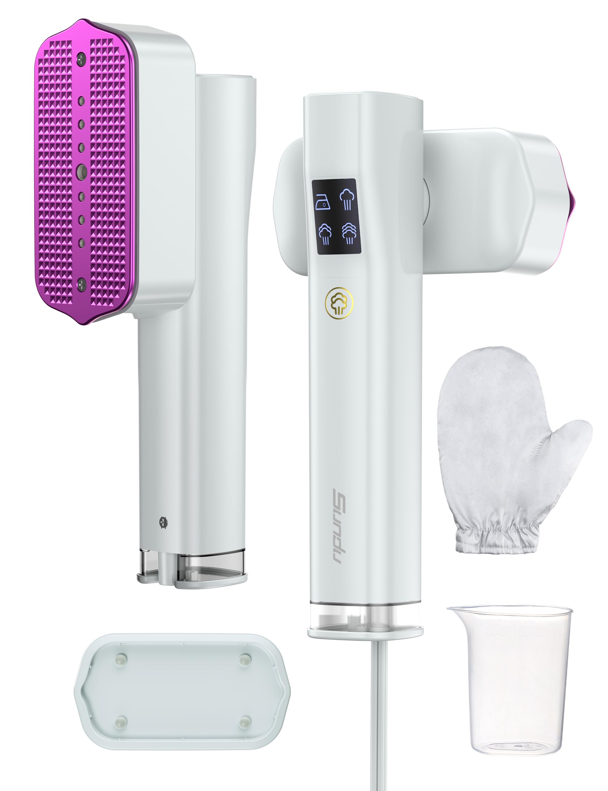 Photo 1 of Steamer for Clothes,Sundu Portable Handheld Garment Steamer,15s Fast Heat-up,100ml Water Tank,20 Minutes of Continuous Ironing Removes Wrinkle for Home,Office and Travel-White
