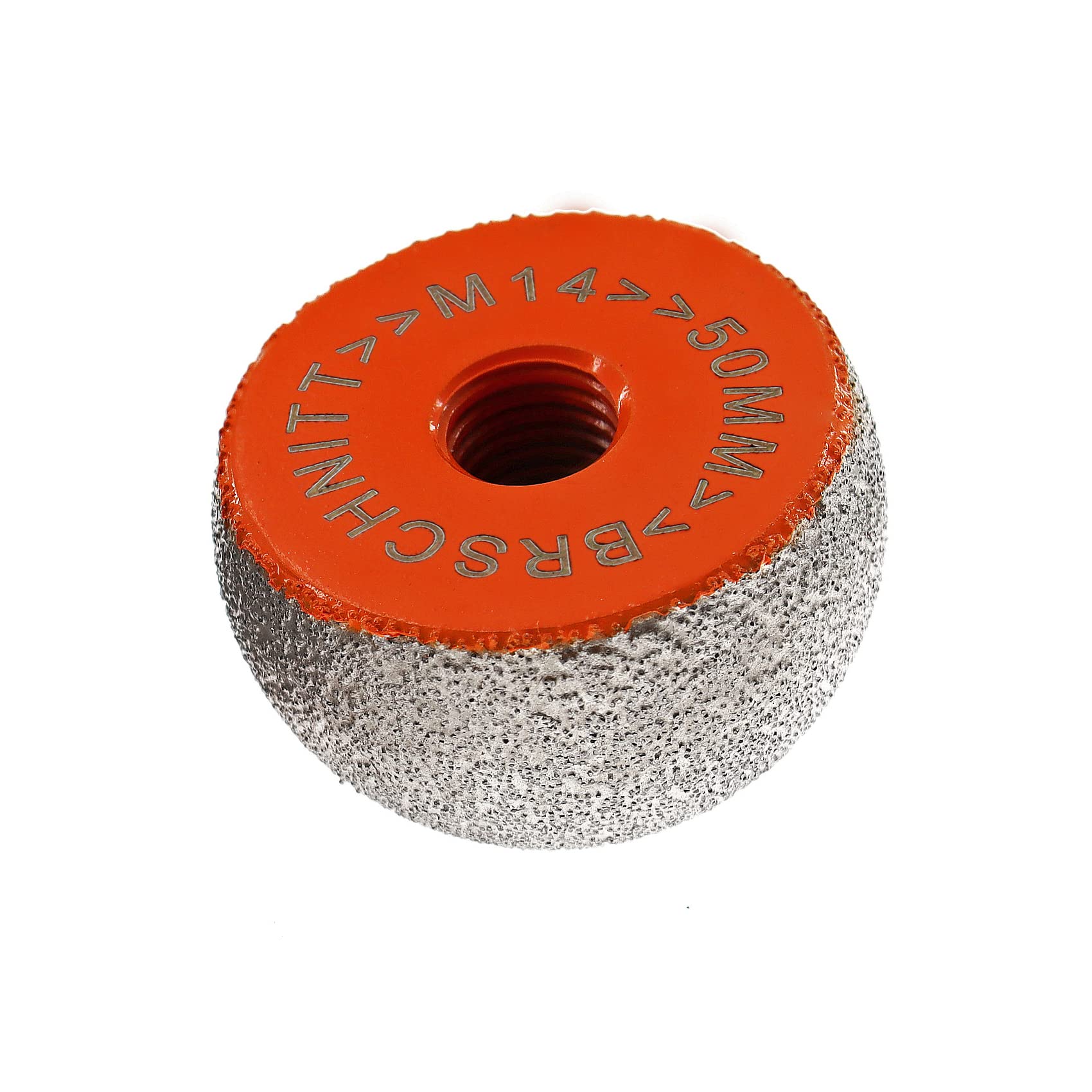 Spherical Diamond Grinding Bit - BRSCHNITT Diamond Grinding Trimming Wheel M14thread for Stone Flowerpots,Cobblestone,Granite,Marble Rock Planters Diamond Milling Carving DIY Handmade Cutter(50mm)