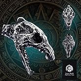Screaming Aztec Death Whistle at High Decibel, The Dinosaur Skull Shape Authentic Human Scream Sound Death Whistle (Dinosaur Skull)