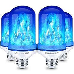 CPPSLEE Upgraded LED Flame Light Bulbs, 4 Modes