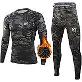 MEETYOO mens Men's Thermal Underwear Set Sport Long Johns Base Layer