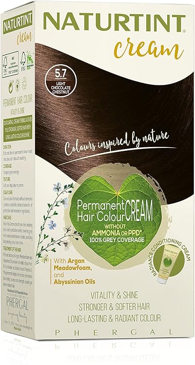 Naturtint Permanent Colour Cream 5.7 Light Chocolate Chestnut