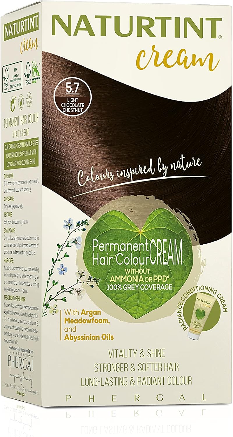 Naturtint Permanent Colour Cream 5.7 Light Chocolate Chestnut