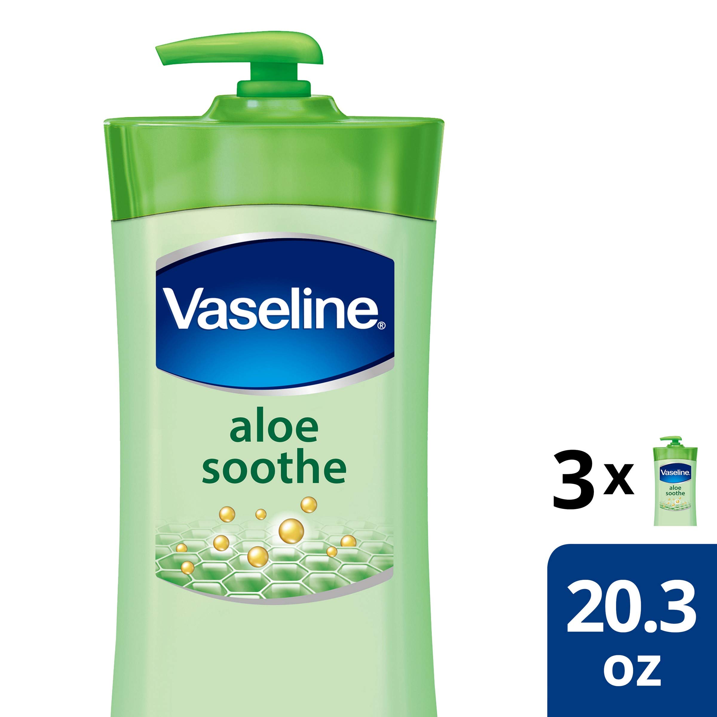 Vaseline Non Greasy Intensive Care Body Lotion, Aloe