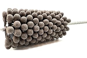 Pro-Graad TwistFlex Cylinder Hone | 1” 240AO for Brake Cylinders, Valve Guides, Hydraulics, 1" (25.4mm) Diameter for Hole Diameters 0.93"- 1.02" | Aluminum Oxide 240 Grit | 8.27" Length | Pack of 1