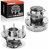 A-Premium 2 x Rear Wheel Bearing and Hub Assembly with 5-Lug Compatible with Mazda 3 2004-2013, 3 Sport 2009-2013, 5 2006-2010/2012-2017
