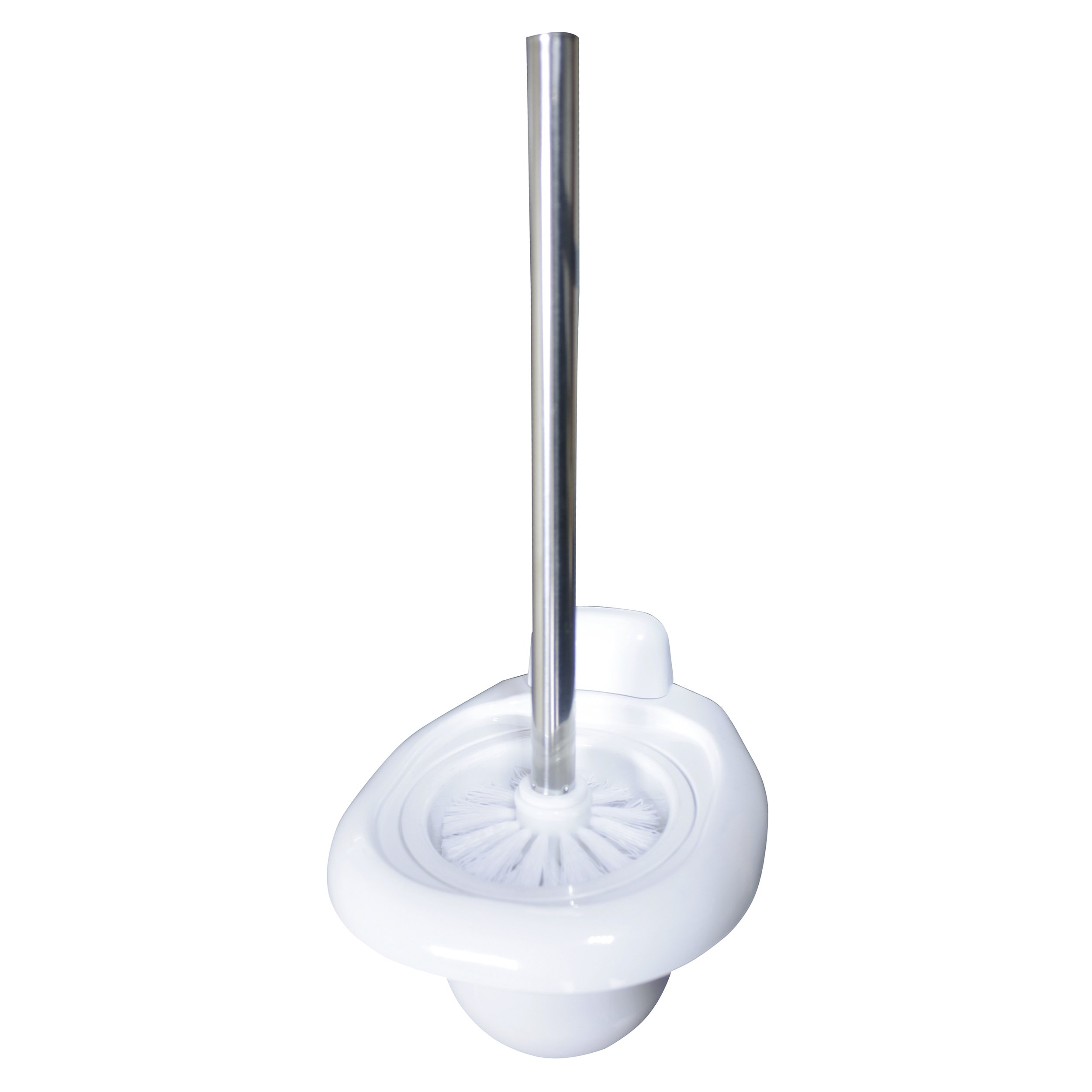 MSV "Basic Toilet Brush Mit Wandhalter, White