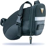 Topeak Aero Wedge Pack Saddle Bag Micro Black Fastening QuickClick Fixer 0.41l
