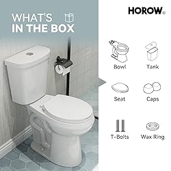 HOROW 21 Inch Tall Toilets, Extra High Toilets with