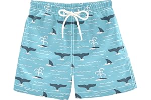 visesunny Boys Surfing Board Shorts Quick Dry Boys Swim Shorts Toddlers Swim Trunks Size from 2T to 14/16