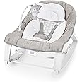 Ingenuity Keep Cozy 3-in-1 Grow with Me Vibrating Baby Bouncer Seat & Infant to Toddler Rocker, Vibrations & Toy Bar, 0-30 Months Up to 40 lbs (Linden)