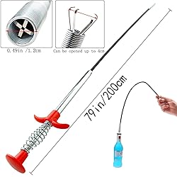 Drain Snake, Drain Clog Remover - Gutter Cleaning
