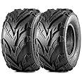 MaxAuto 16x8-7 ATV Tires 16x8x7 Go-Kart Quad Tires,6 PR Tubeless All Terrain UTV Tire, 2 Pack