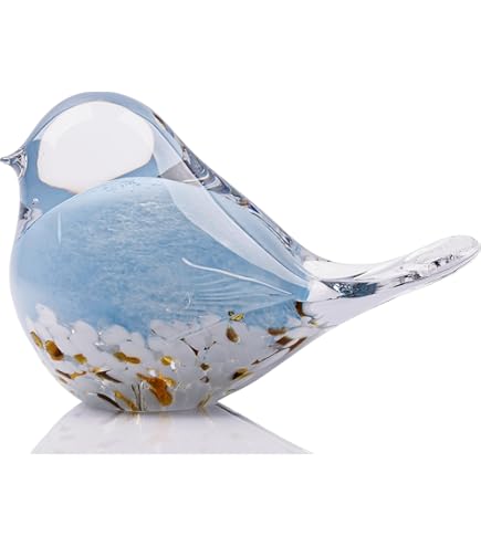 Amazon.com: Iittala Birds of Toikka Mouthblown Glass Bird, Blue