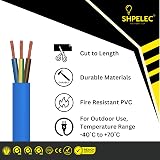 SHPELEC Arctic Grade Blue Flex Cable Heavy-Duty 3183A 1.5/2.5 mm² 10m view 2