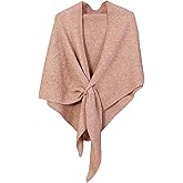 Shawls Wraps Women Triangle Sweater Scarf Warm Wool Blend Pashmina Cape Cold Weather Neck Warmer Winter Fall Accessory