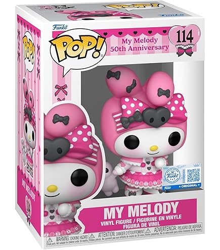 Amazon.com: Funko Pop #74 - My Melody - My Melody (Black & White