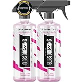 Legendary Gloss Dressing 16oz - Tire Shine Spray & Plastic Restorer - Water Based & Non-Greasy Interior/Exterior Detailing Spray - Trim, Rubber, Vinyl & Plastic Restorer for Cars (2Pack)