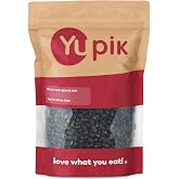 Yupik Black Soya Beans Dry, Roasted &amp; Unsalted, 2.2 lb (35.2 oz), High Protein Snack, Gluten-Free, Vegan, Crunchy Nutty Flavor, Perfect for Toppings &amp; On-the-Go Snacking