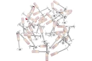 jojofuny 40pcs Nail Manual Steel Nails Round Ceiling Nails Cement Wall Nails Wall Fastening Tool for Fixed Slotting Device Repair Tool