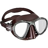 Adult Free Diving Photographer Low Volume Mask with Silicone Skirt- Metis by Cressi: Quality Since 1946