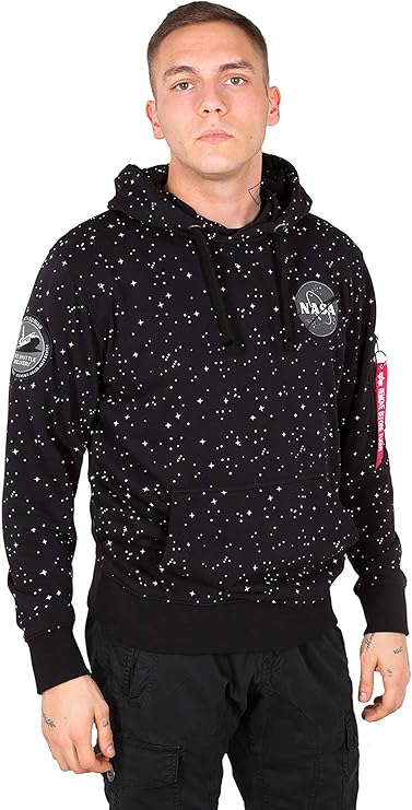 alpha industries starry hoodie