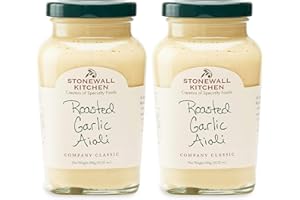 Stonewall Kitchen Roasted Garlic Aioli, 10.25 Ounce (Pack of 2)