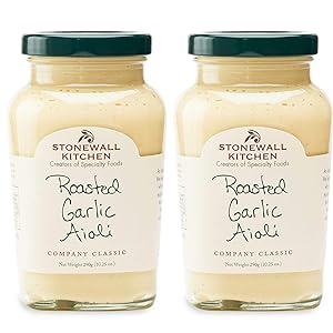 Stonewall Kitchen Roasted Garlic Aioli, 10.25 Ounce (Pack of 2)