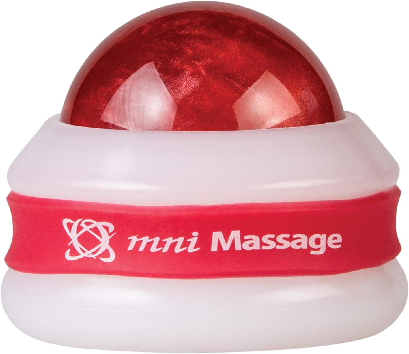 Core Products Mini Omni Massage Ball Manual Roller Massager for Self Massage Therapy Tool, White Cap - Blue: Health & Personal Care