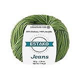 Estako Jeans, 55% Cotton 45% Acrylic Amigurumi