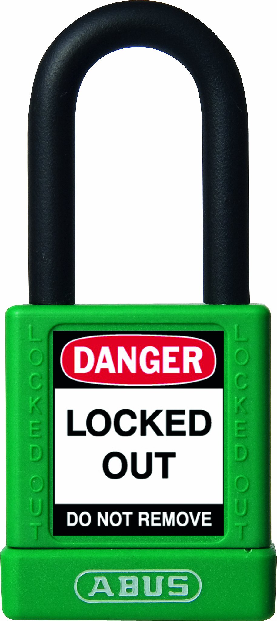 ABUS 59112 Non Conductive Lock Out Tag Out Anodized Aluminium Padlock - Green