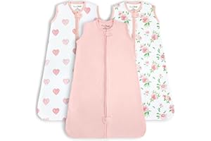 Mama Cheetah Baby Sleep Sack 0.5 TOG, Organic Cotton Baby Wearable Blanket with Two-Way Zipper, Swaddle Transition Baby Sleeping Bag for Newborn Infant Toddler Boy Girl, 18-24 Months