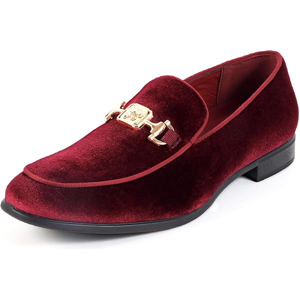MEN\'S AMALI VELVET SLIP ON LOAFER WITH JEWELED BIT & MATCHING PIPING. FABIO O58 Amazon.com | Amali Fabio - The Original Men main image 4