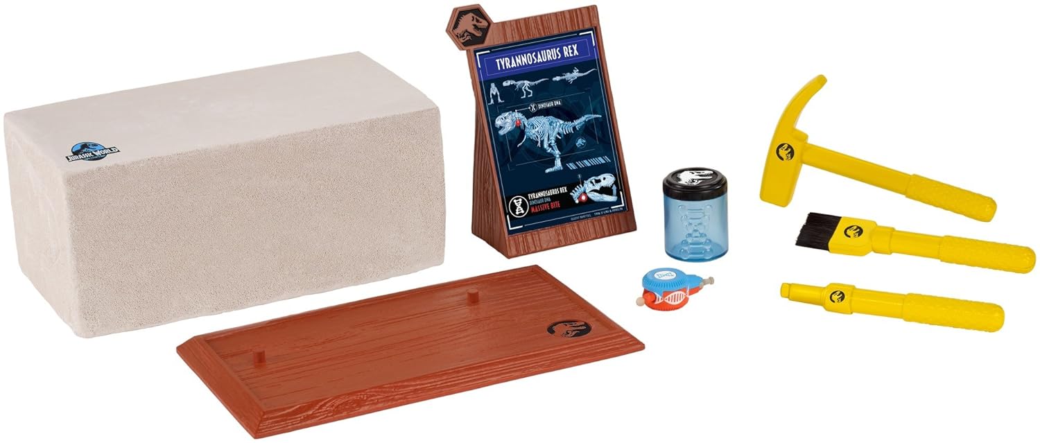jurassic world stem paleontology kit