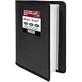 Dunwell Art Portfolio 9x12 Folder - (Black), Portfolio Folder for Artwork, Presentation Book with 9 x 12" Sheet Protectors, 2